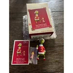 Grinch and Cindy Lou Who - 2003 Hallmark Ornament - NOB